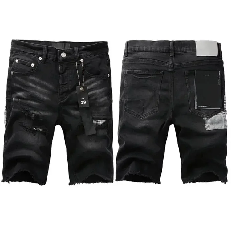 Purple short jeans（36 STYLE TOP）