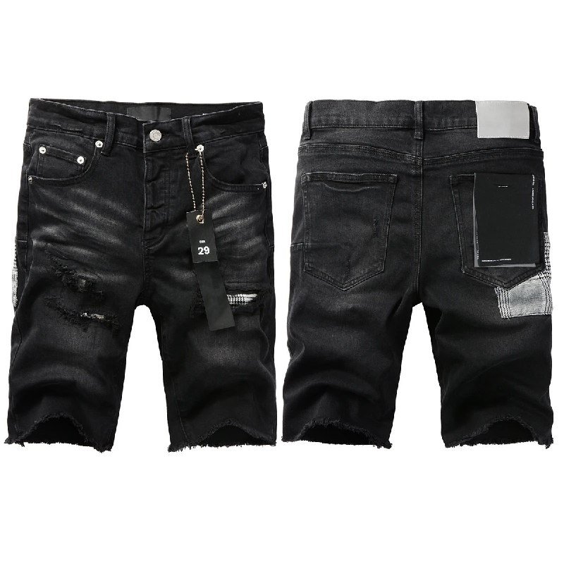 Purple short jeans（36 STYLE TOP）