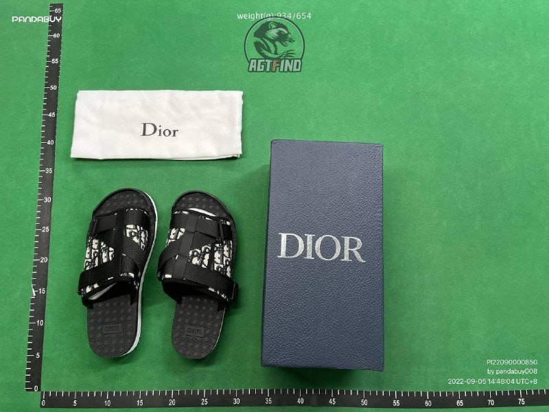 Dior Alpha Oblique /GUCCI slippers