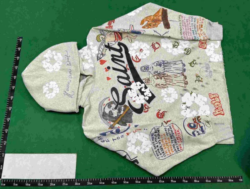 Supreme & Saint Michael & Oldschool Hoodie