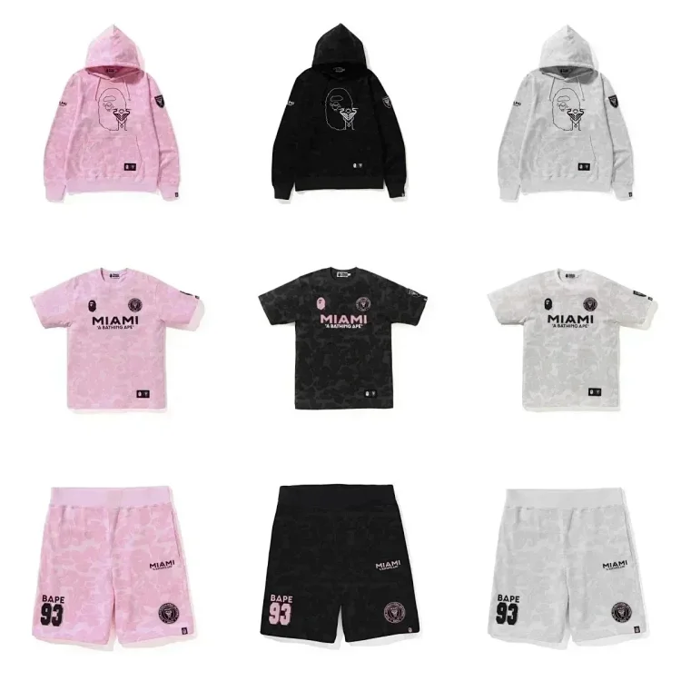 Bape Miami T-shirt  shorts Hoodies