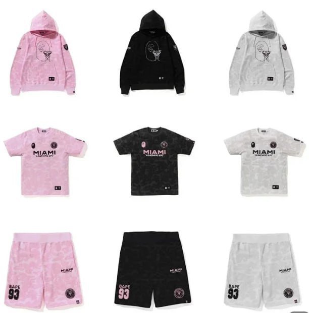 Bape Miami T-shirt  shorts Hoodies
